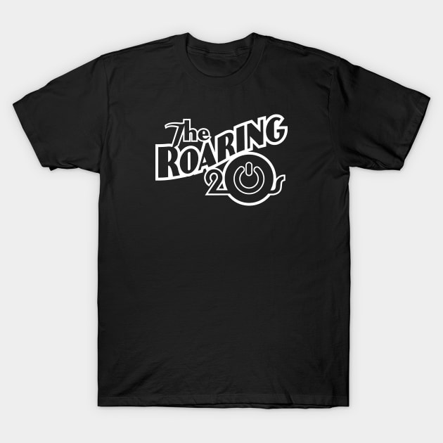 The Roaring 20s (Mono) T-Shirt by nonemoreblack